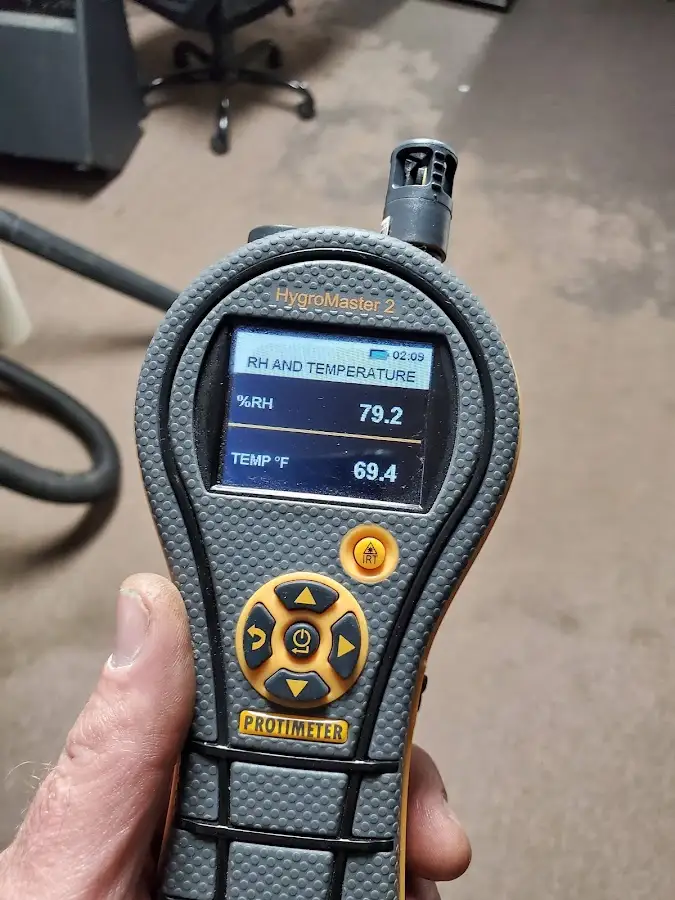 Moisture meter humidity assessment for Mold Remediation & Removal in Morrisville